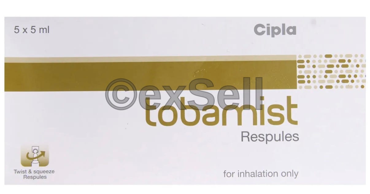 Tobamist Respules 300mg Repsules – Tobramycin (300mg)