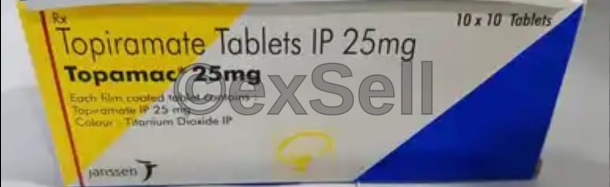 Topamac 25mg Tablet 25mg Tablet – Topiramate (25mg)