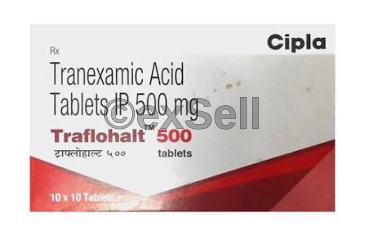 Traflohalt 500mg Tablet 500 mg Tablet – Tranexamic Acid (500mg)