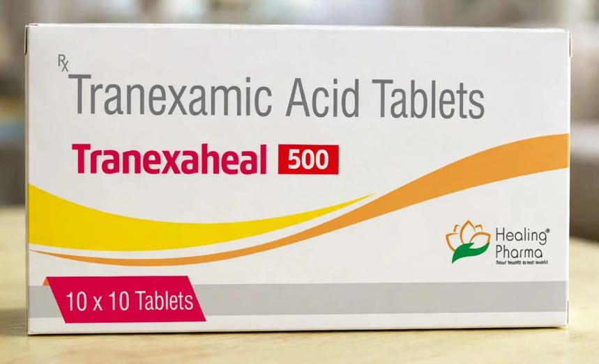 Tranexaheal 500mg Tablet 500mg Tablet – Tranexamic Acid 500mg