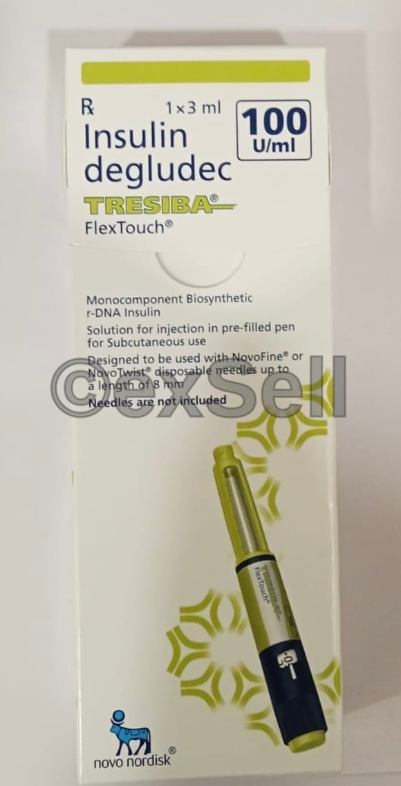 Tresiba 100 Units/ml 100 IU Penfill – Insulin Degludec (100IU)