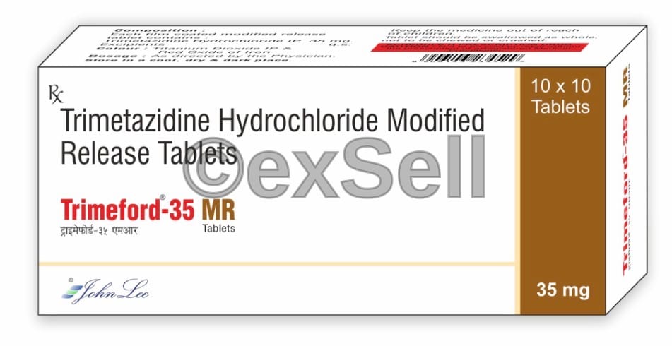 Trimeford -35 MR Tablet 35mg Tablet – Trimetazidine (35mg)