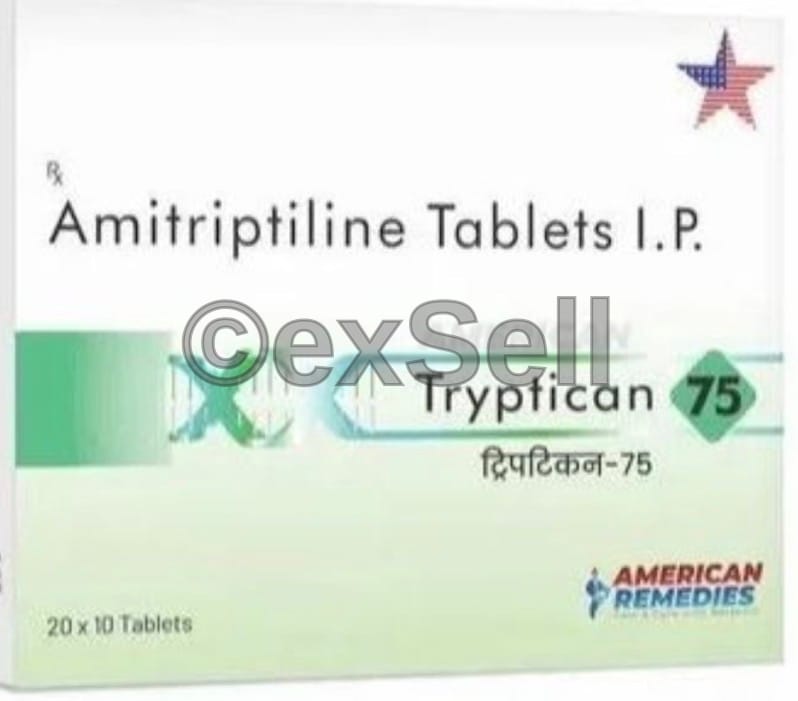 Tryptican 75mg 75 mg Tablet – Amitriptiline 75mg