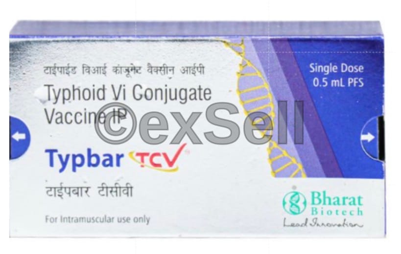 Typbar-TCV PFS Injection – Typhoid vi Conjugate Vaccine Tetanus Toxoid Conjugate Vaccine