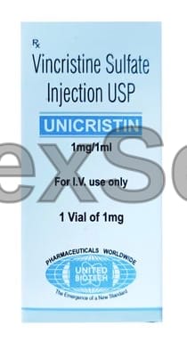 Unicristin 1mg Injection 1 ml Injection – Vincristine (1mg)