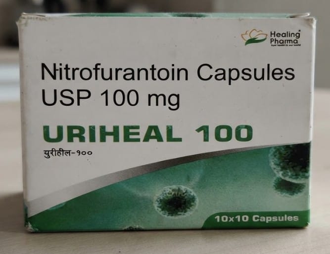 Uriheal 100 100 mg Capsules – Nitrofurantoin  100 mg