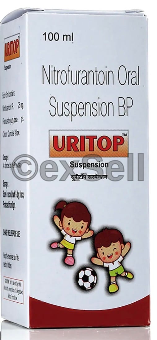 Uritop 150ml Oral Suspension 25mg Oral Suspension – Nitrofurantoin (25mg)