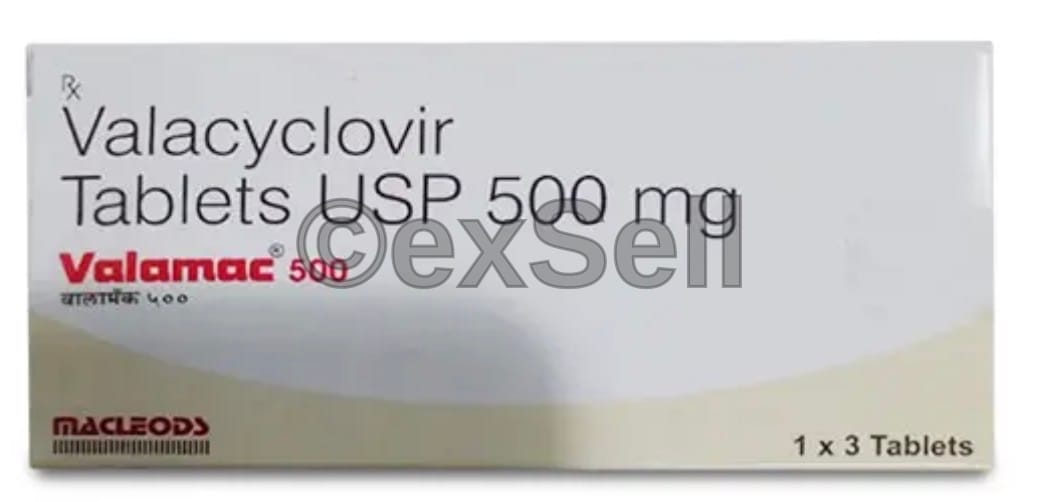 Valamac 500mg Tablet 500mg Tablet – Valacyclovir (500mg)