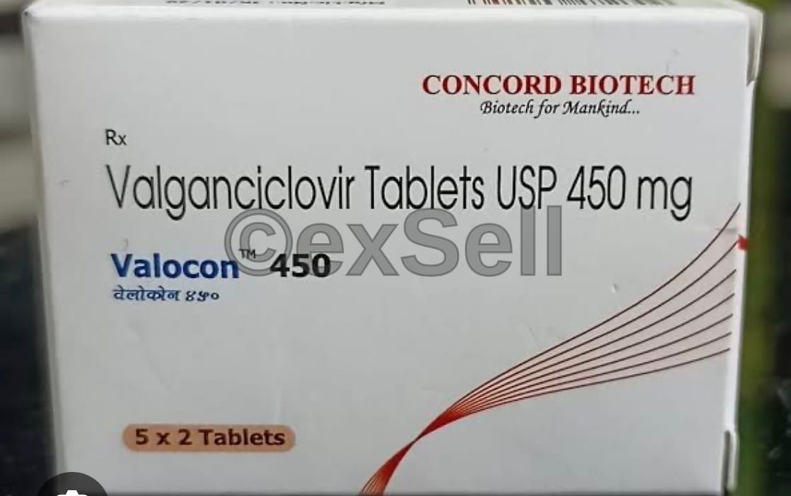 Valocon 450mg Tablet 450mg Tablet – Valganciclovir (450mg)