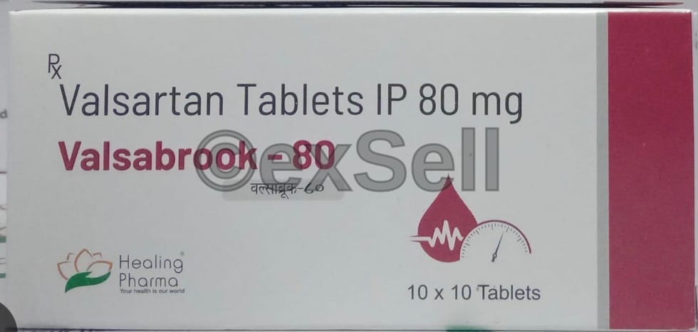 Valsabrook 80mg Tablets 80mg Tablet – Valsartan (80mg)