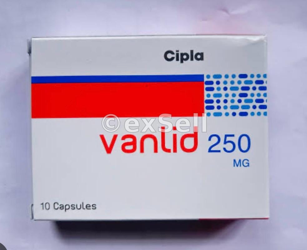Vanlid 250mg Capsule 250 mg Capsule – Vancomycin (250mg)