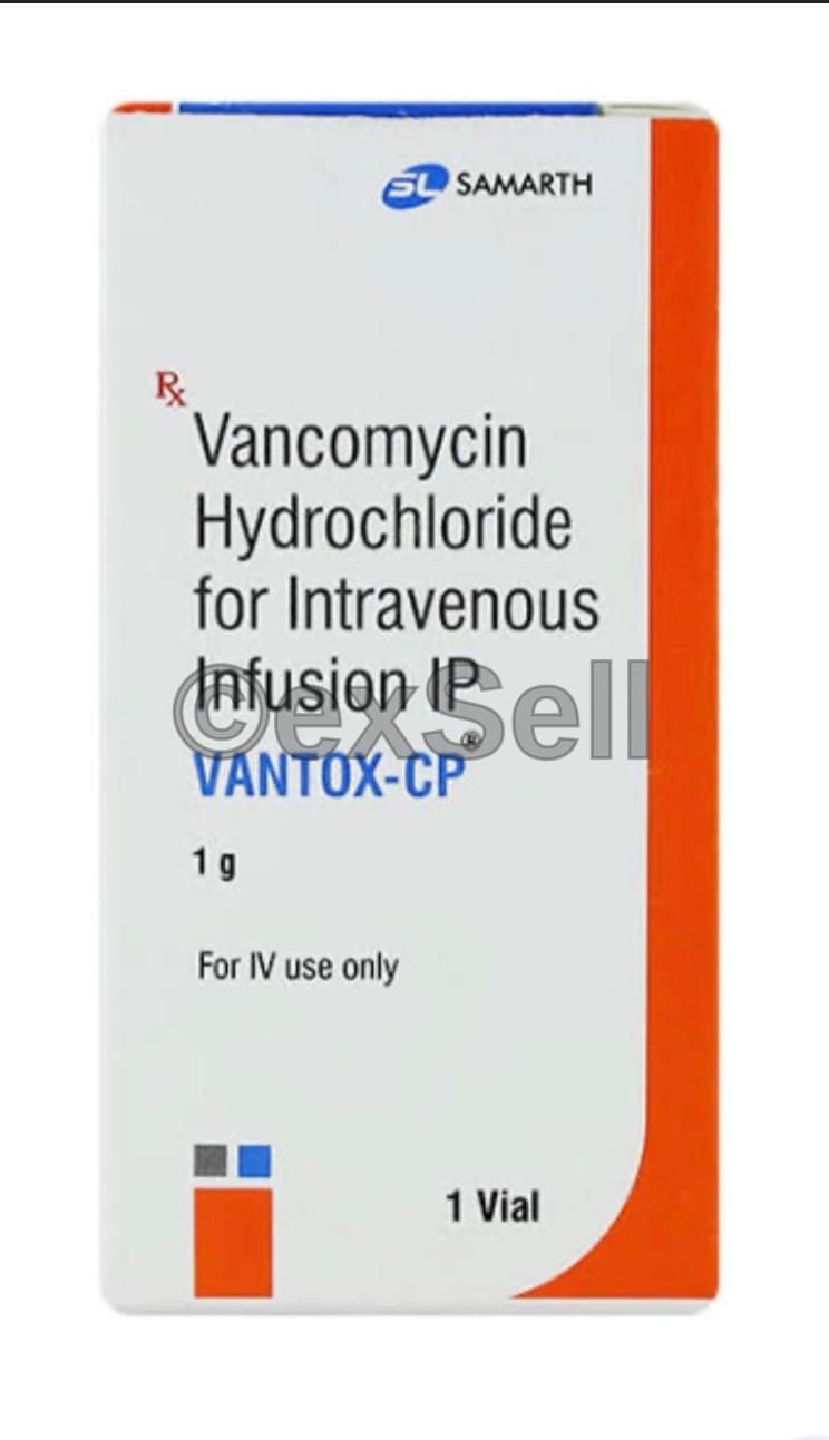Vantox-CP 1gm Injection 1gm Vial – Vancomycin (1gm)