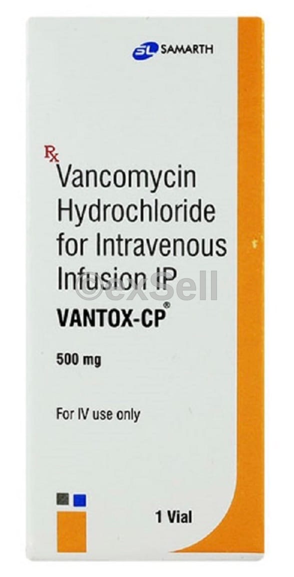 Vantox-CP 500mg Injection 500 gm Injection – Vancomycin (500mg)