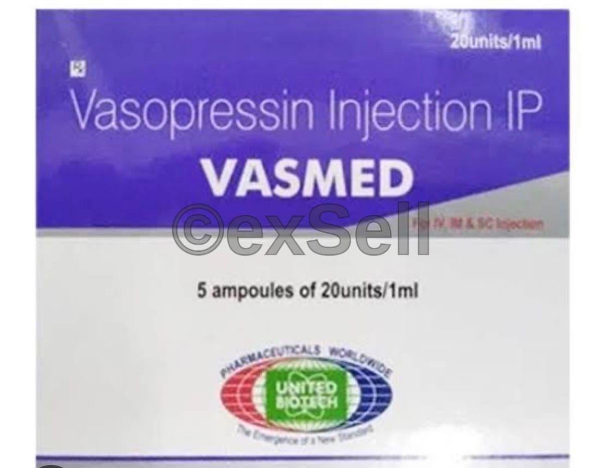 Vasmed Injection 20IU Vial – Vasopressin (20IU)