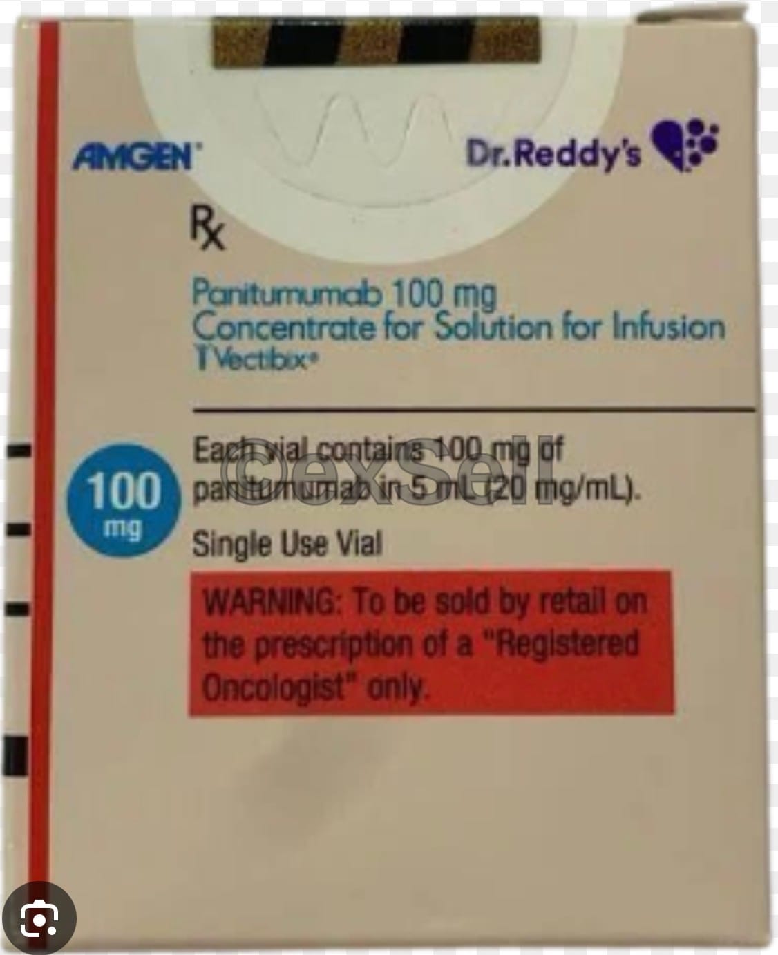 Vectibix 100mg Solution for Infusion 100mg Solution for Infusion – Panitumumab (100mg)