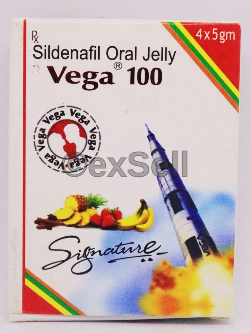 Vega 100 - Sildenafil Oral Jelly 100 mg Oral Jelly – Sildenafil 100 mg
