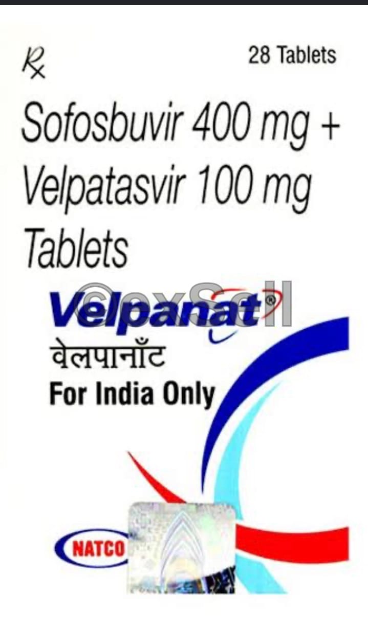 Velpanat Tablet 400mg + 100mg Tablet – Sofosbuvir (400mg) + Velpatasvir (100mg)