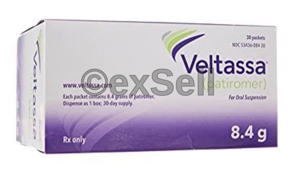 Veltassa (Patiromer) 8.4 g powder for oral suspension 8.4 gm Oral Suspension – Patiromer sorbitex calcium