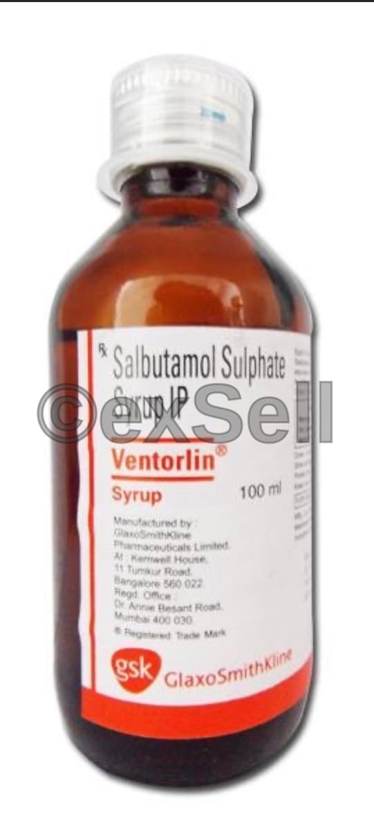 Ventorlin Syrup 2mg/5ml Syrup – Salbutamol (2mg/5 ml)