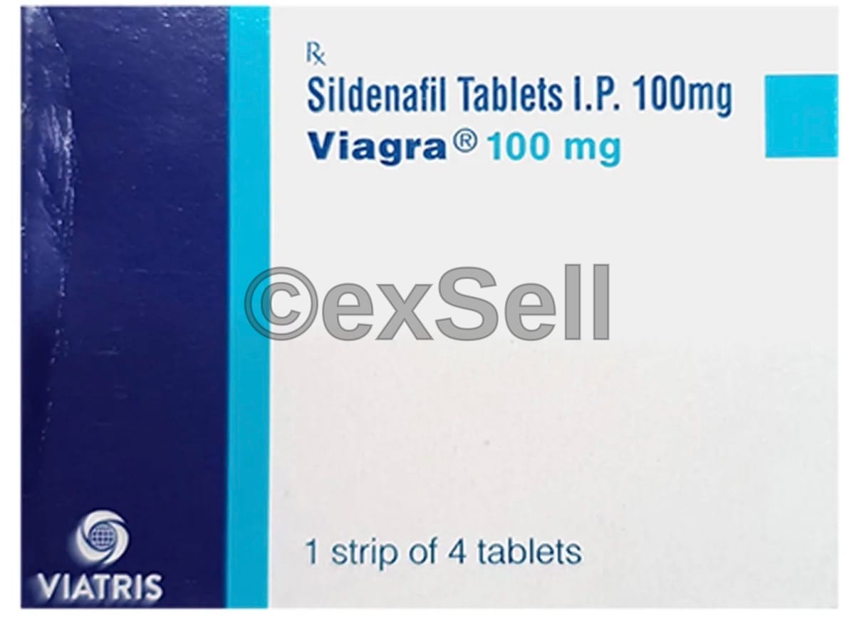 Viagra 100mg Tablet 100mg Tablet – Sildenafil (100mg)