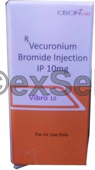 Vibro 10mg Injection 10mg Injection – Vecuronium (10mg)