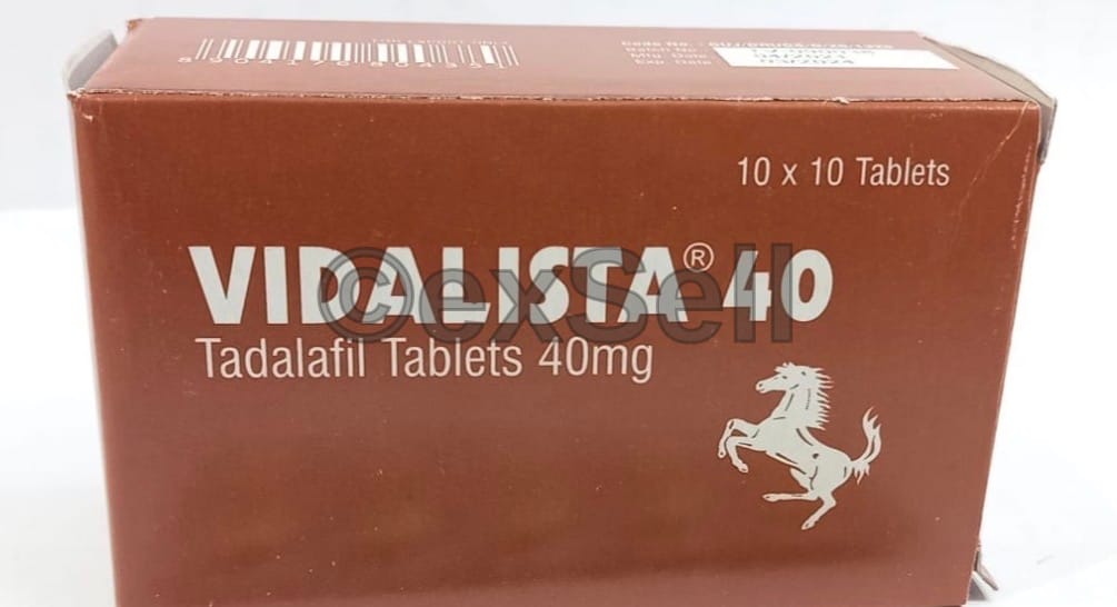 Vidalista 40mg Tablet 40mg Tablet – Tadalafil (40mg)