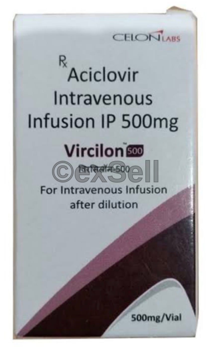 Vircilon 500mg Injection 500mg Injection – Acyclovir (500mg)
