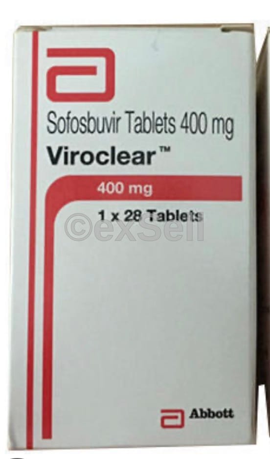 Viroclear 400mg Tablet 400 mg Tablet – Sofosbuvir 400mg