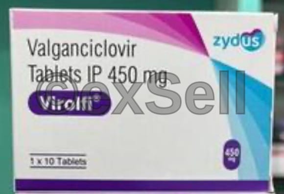 Virolfi 450mg Tablet 450mg Tablet – Valganciclovir (450mg)