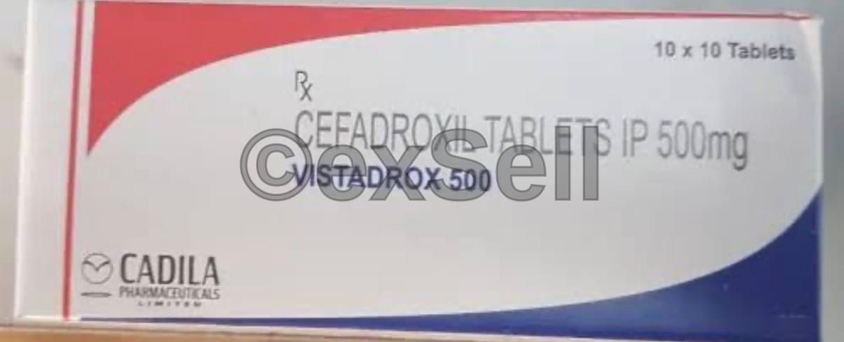 Vistadrox 500mg Tablet 500mg Tablet – Cefadroxil (500mg)