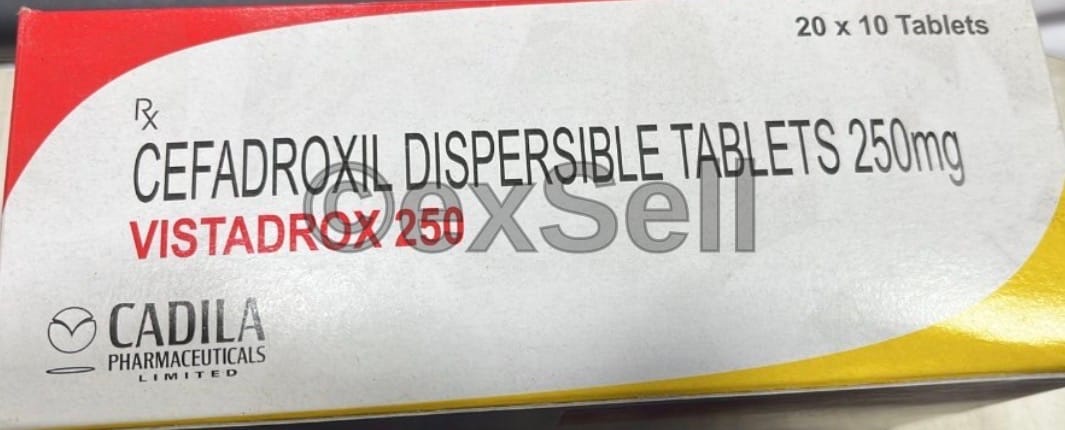 Vistadrox 250mg Tablet 250mg Tablet – Cefadroxil (250mg)