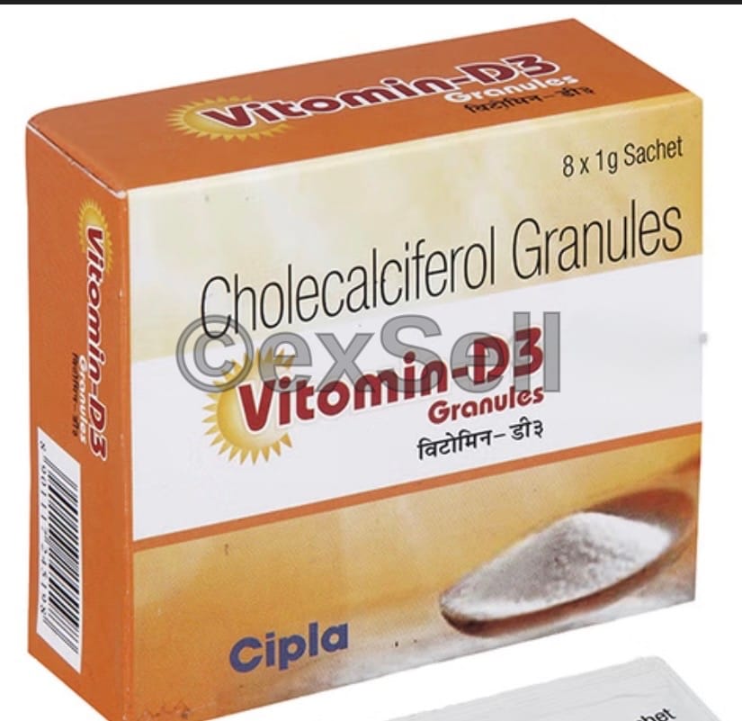 Vitomin-D3 1gm Granules 1 gm Granules – Cholecalciferol 1gm