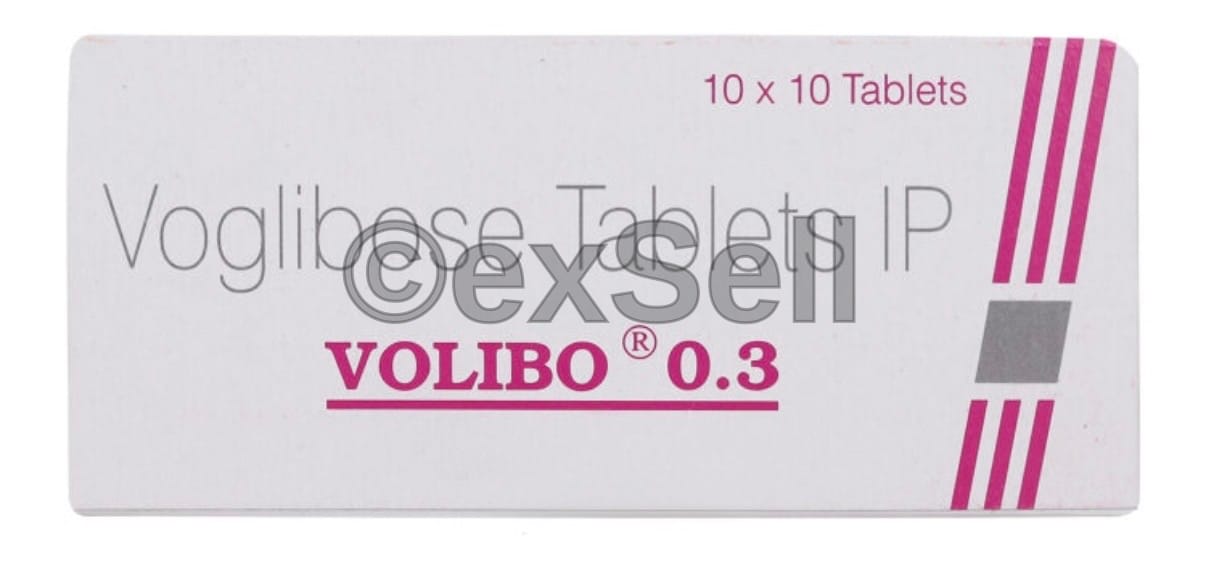 Volibo 0.3 Tablet 0.3 mg Tablet – Voglibose (0.3mg)
