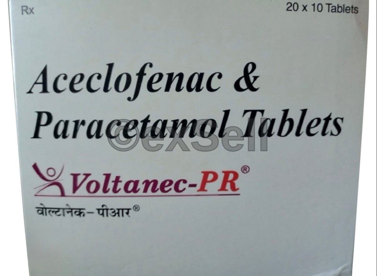 Voltanec PR Tablet 100mg / 325mg Tablet – Aceclofenac (100mg) + Paracetamol (325mg)