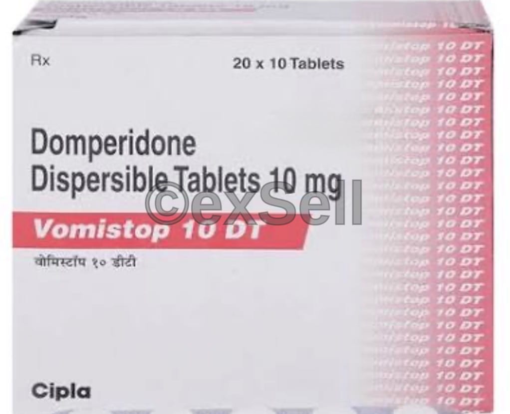 Vomistop 10 DT Tablet 10 mg Tablet – Domperidone (10mg)