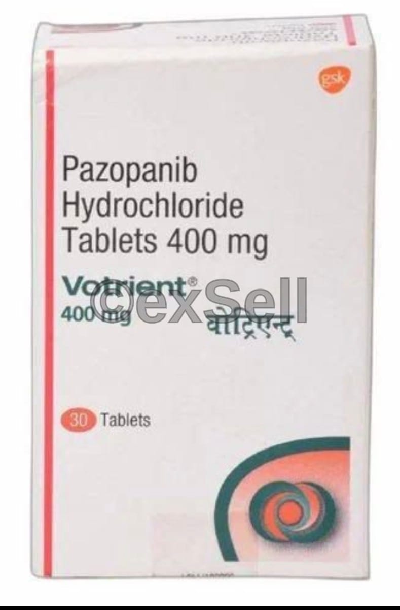 Votrient 400mg Tablet 400 mg Tablet – Pazopanib (400mg)