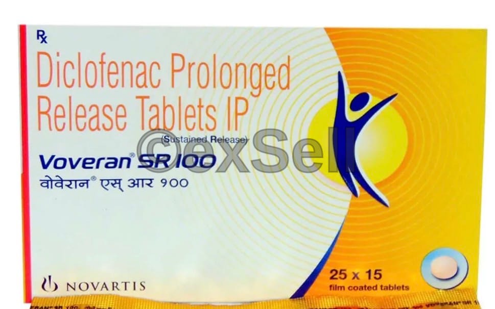 Voveran SR 100 Tablet 100mg Tablet – Diclofenac (100mg)