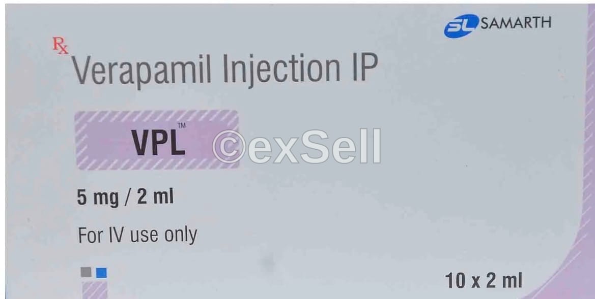 Vpl 5mg Injection 5 mg Injection – Verapamil (5mg)