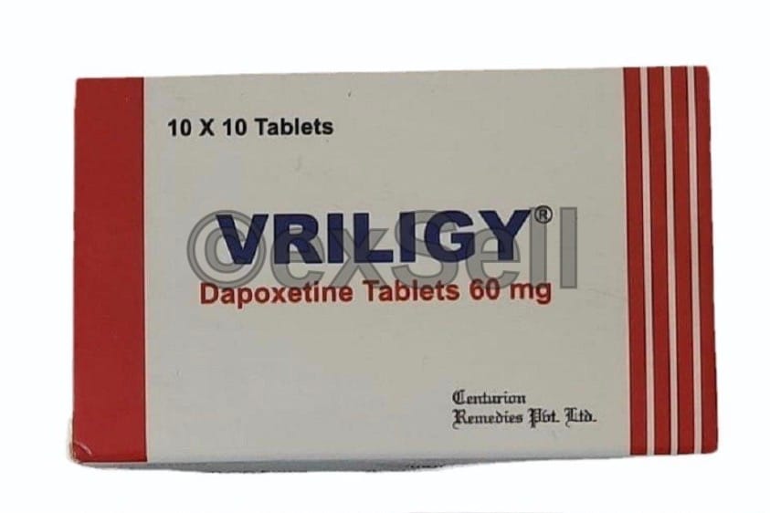 Vriligy 60 mg Tablet 60mg Tablet – Dapoxetine (60mg)