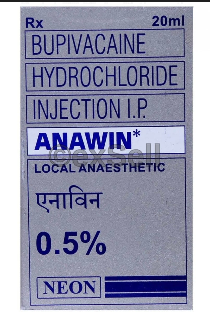 Anawin 0.5% Injection 5 mg Injection – Bupivacaine (5mg)