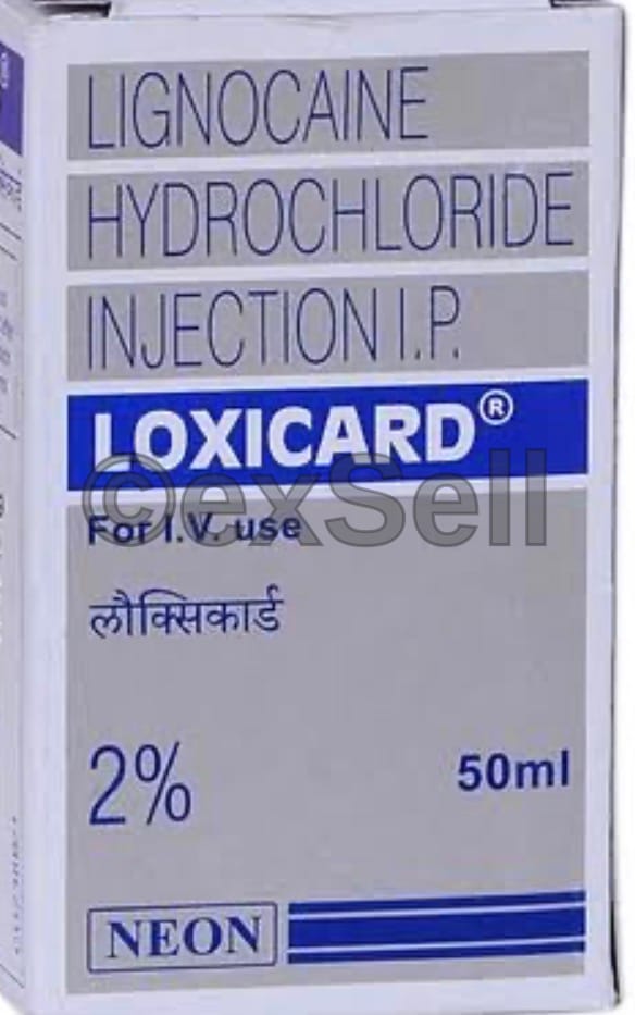 Loxicard 2% Infusion 2% Infusion – Lidocaine (2%)
