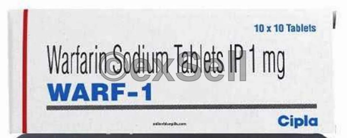 Warf 1mg Tablet 1mg Tablet – Warfarin (1mg)