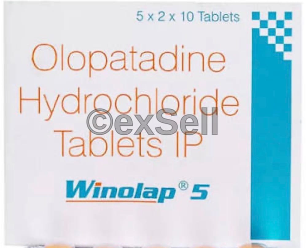 Winolap 5mg Tablet 5mg Tablet – Olopatadine (5mg)