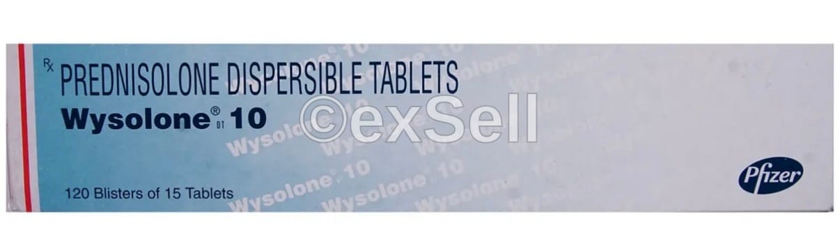 Wysolone 10 Tablet DT 10 mg Tablets – Prednisolone (10mg)