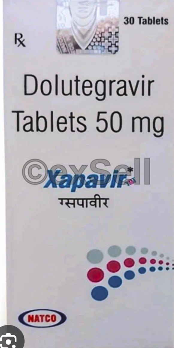 Xapavir 50mg Tablet 50mg Tablet – Dolutegravir (50mg)
