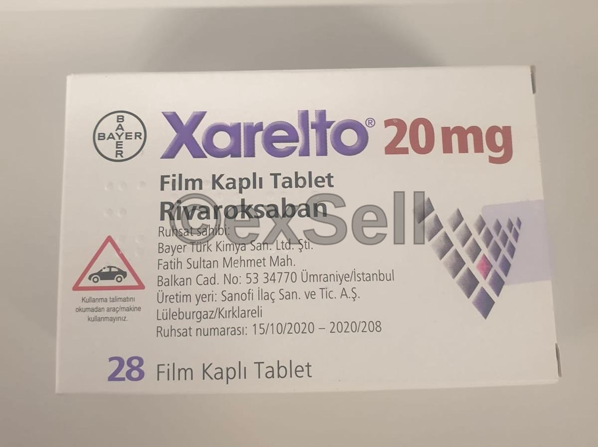 Xarelto 20 mg Tablet 20 mg Tablet – Rivaroxaban -20mg