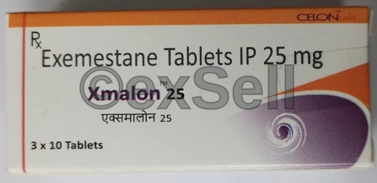 Xmalon 25mg Tablet 25mg Tablet – Exemestane (25mg)