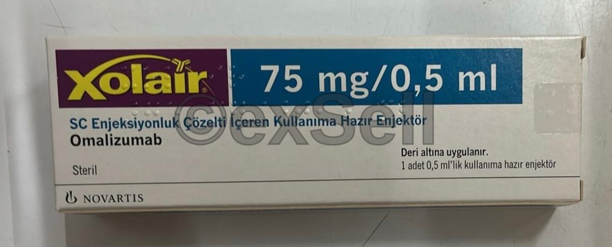 Xolair 75 mg solution for injection 75mg Pre-filled Syringe – Omalizumab (75mg)