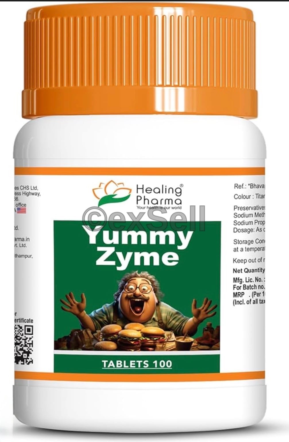 Yummy Zyme Tab Combination Tablet – Vidanga (Emelia Ribes) - 22 Mg,Triphala - 22 G,Sunthi (Zingiber Officinale) - 22 Mg Powders :Prativisha (Aconitum Palmatum) - 65 Mg,Cowrie Bhasma - 32 Mg,Shankh Bhasma - 32 Mg,Maricha (Piper Nigrum) - 19 Mg