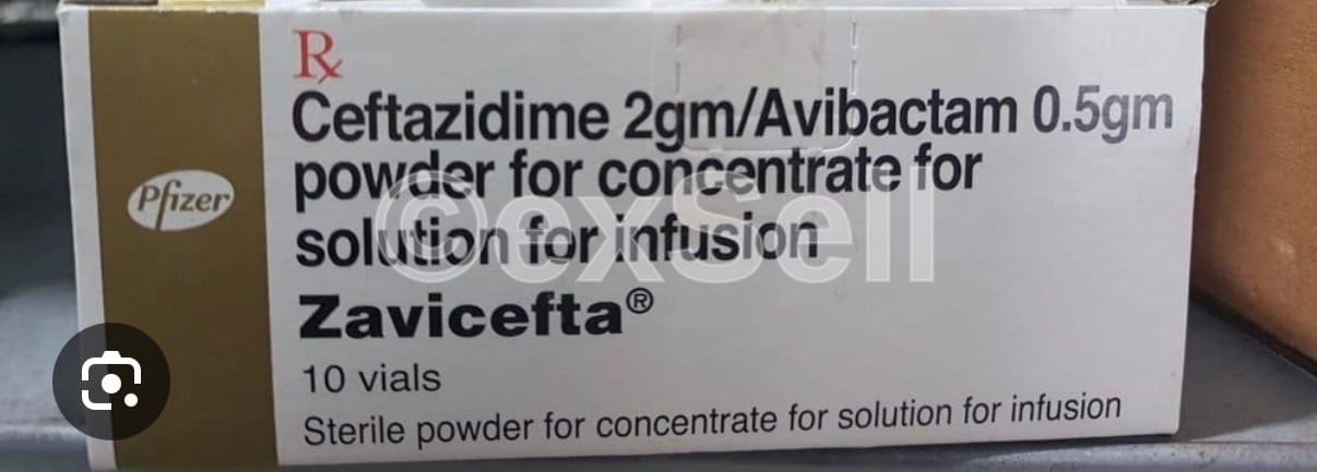 Zavicefta Injection 2000mg + 500mg Vial – Ceftazidime (2000mg) + Avibactam (500mg)